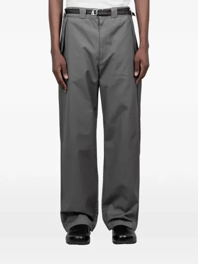 Roa Buckle-detail Trousers In Pattern