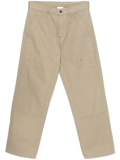 Roa Canvas Cotton Trousers In Beg0002 - Taupe