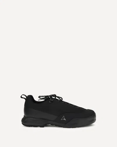Roa Cingino Logo-detail Lace-up Sneakers In Black