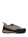 Roa Cingino Rubber-trimmed Microfibre Hiking Sneakers In Black