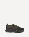 Roa Cingino Leather Panelled Sneakers In Marrone