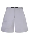 Roa Cotton Bermuda Shorts In Grey