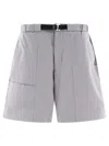 Roa Cotton Bermuda Shorts In Grey
