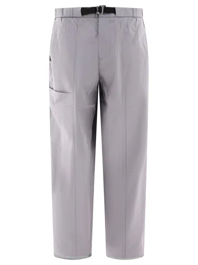 Roa Climbing Technical-cotton Trousers In Grey