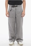 Roa Cotton And Nylon Climbing Cargo Pants With Industrial Belt