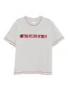 Roa Cotton T-shirt In Gray