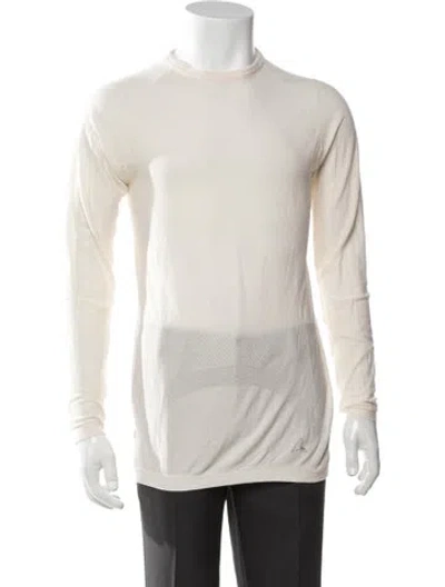 Pre-owned Roa Crew Neck Long Sleeve Pullover In Neutrals