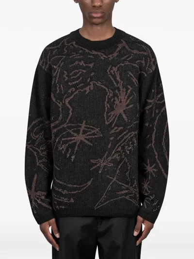 Roa Crew-neck Sweater In Pattern