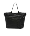 Roa Crinkled-finish Tote Bag In Black