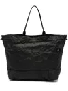 Roa Crinkled Tote Bag In Black