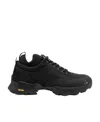 Roa Double Neal Canvas Sneakers In Black