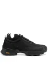 Roa Double Neal Canvas Sneakers In Schwarz