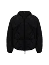 Roa Quilted Nylon Puffer Jacket In Black