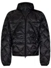 Roa Quilted Nylon Puffer Jacket In Black