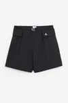 Roa Duty Shorts Shorts In Black Polyamide In Black
