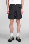 Roa Duty Shorts Shorts In Black Polyamide In Black
