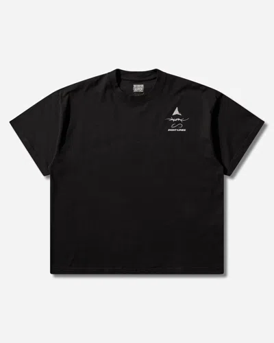 Roa Eightlines T-shirt In Black