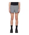 Roa Lauf-shorts Mit Logo-print In Gray