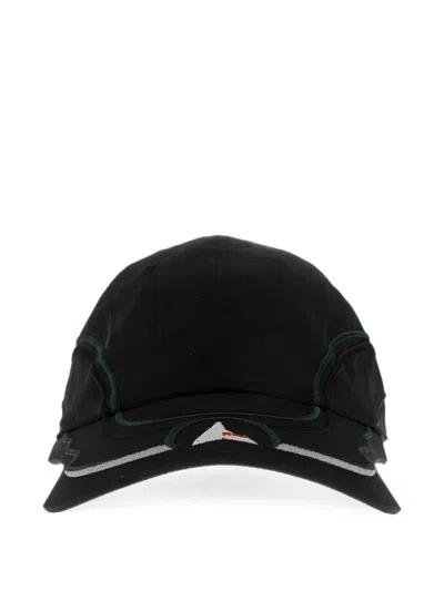 Roa Embroidered-logo Baseball Cap In Black