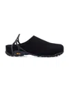 Roa Fedaia Sherpa Mules In Black