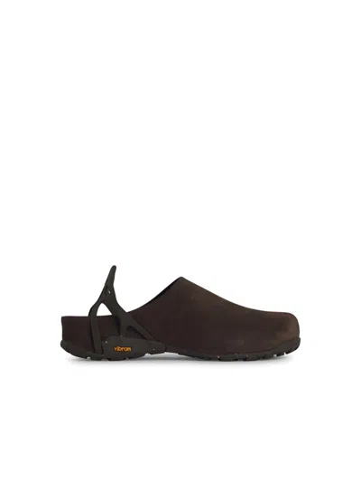 Roa 'fedaia' Brown Leather Slippers
