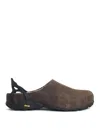 Roa Closed-toe Fedaia Slippers With Unique Heel Strap And Rugged Sole In Multi