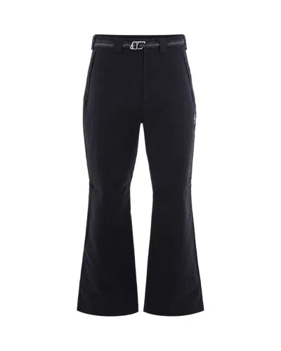 Roa Flared Belted Trousers In Black