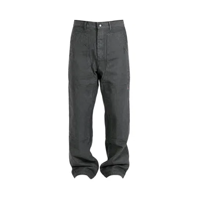 Pre-owned Roa Fomes Double Knee Washed Canvas Pants 'graphite' | Tan | Men's Size M