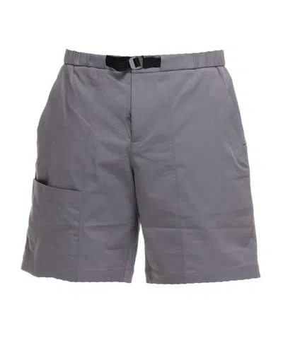 Roa Functional Technical Bermuda Shorts In Gray
