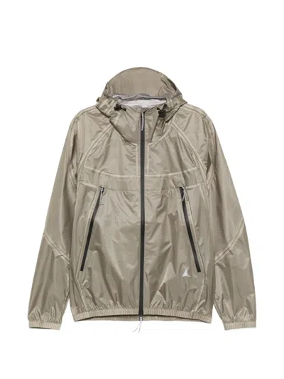Roa Glasslike 3l 10k Zip Jacket In Brown