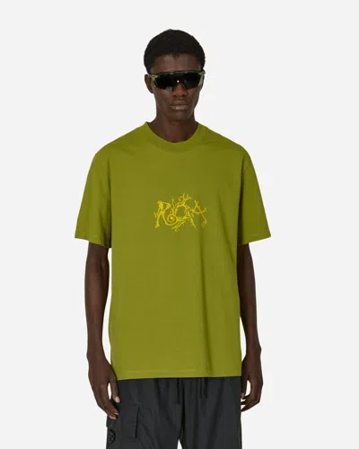 Roa Graphic Boxy T-shirt Cardamom In Green