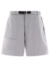 Roa Functional Technical Bermuda Shorts In Grey