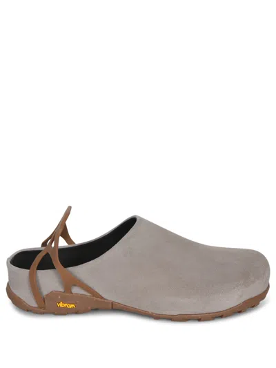 Roa Grey Sandals With Secure Back Strap