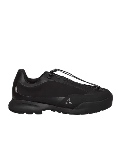 Roa Heel-tab Sneakers In Black