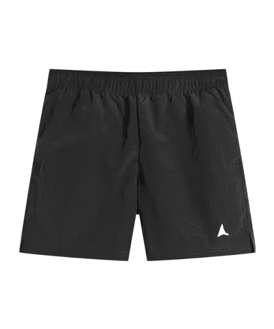 Roa Helder 5 Inch Elastic Waist Shorts In Blue