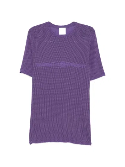 Roa Hivee Dryarn® Seamless T-shirt In Purple