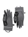 Roa Honeycomb-pattern Gloves In Gray