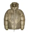 Roa Smooth Down Quilted Jacket In Brown