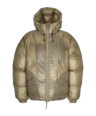 Roa Hooded Padded Jacket In Brown