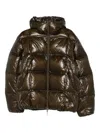 Roa Cube 650 Fill Power Down Jacket In Brown