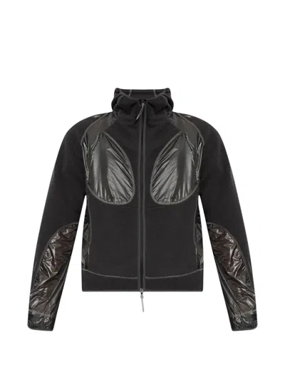 Roa Hooded Zipped Jacket In Black