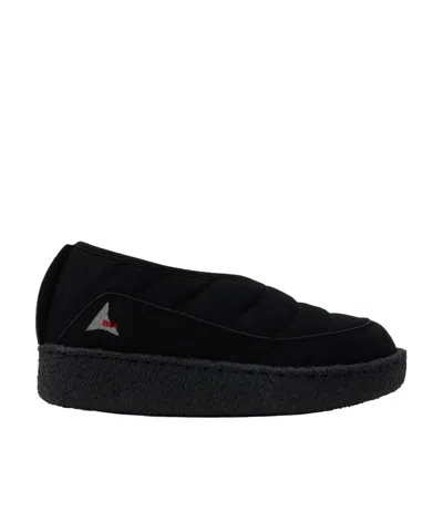 Roa Black Nuvolau Slippers In Blk0001 Black
