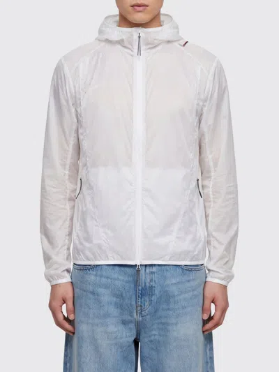 Roa Hue Packable Technical Fabric Windbreaker In White