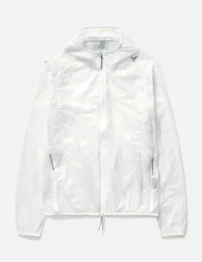 Roa Hue Packable Wind Jacket In White