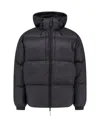 Roa Hooded Down Jacket In Asphalt