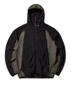 Roa Kai Polartec High Loft Jacket Uomo Black And Dark Olive In Multi