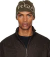 Roa Khaki Logo Beanie