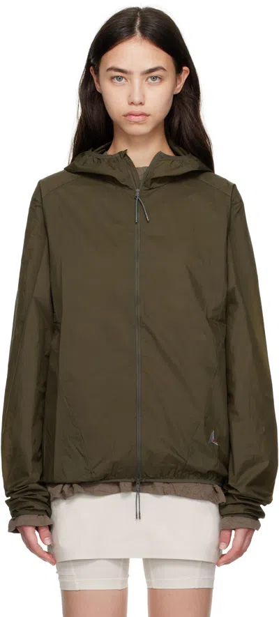 Roa Khaki Packable Wind Jacket