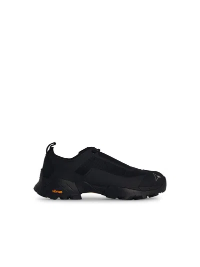 ROA ROA 'KHATARINA' BLACK POLYAMIDE BLEND SNEAKERS