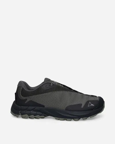 Roa Kuna Trail Shoes Sage Green In Black